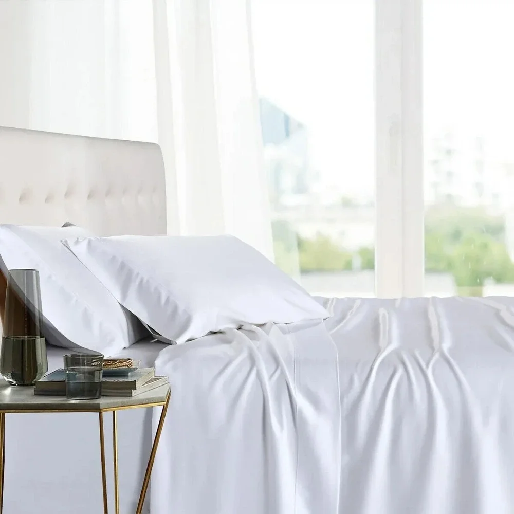Zen Bamboo Luxury 1500 Series Full Size Bed Sheets - Hypoallergenic Wrinkle Free